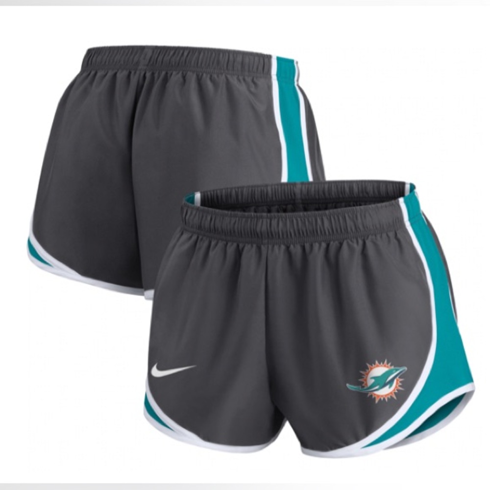 Miami Dolphins Nike dry fit Women's Shorts - Charcoal